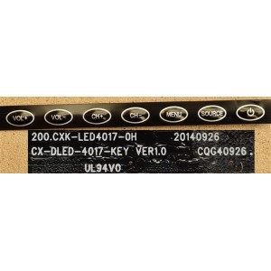 MONARCH LE-5028MT KEY BOARD 200.CXK-LED4017-0H CX-DLED-4017-KEY